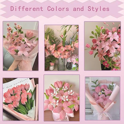 Pipe Cleaners Craft, Floral Tape, - Image 6