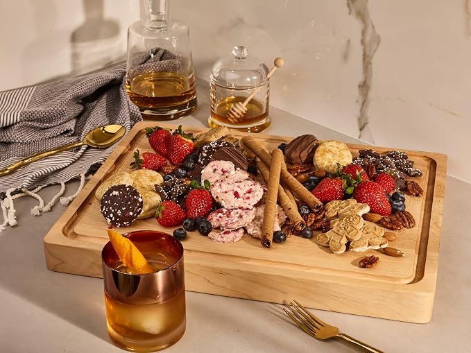 Sonder Los Angeles, Made in USA, Large Thick Maple Wood Cutting Board - Image 7