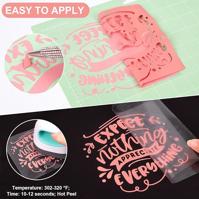 VINYL FROG Heat Transfer Vinyl Roll HTV Vinyl - Image 3