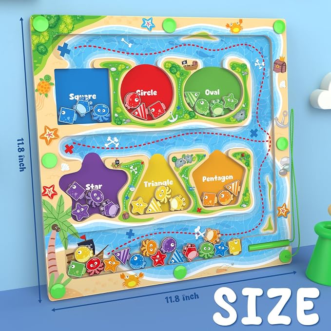Magnetic Color & Shape Maze - Image 6