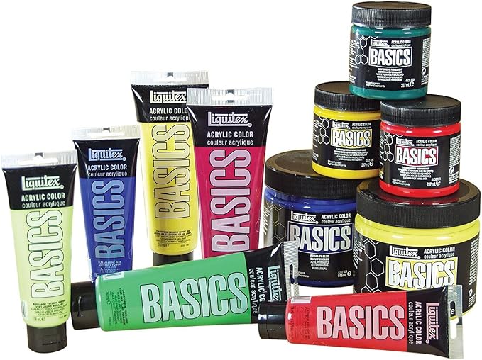 Liquitex BASICS Acrylic Paint, 118ml Tube, Raw Sienna - Image 4