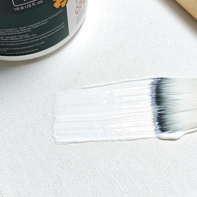 Artecho Clear Gesso 16.9oz / 500ml, Gesso Primer - Image 3