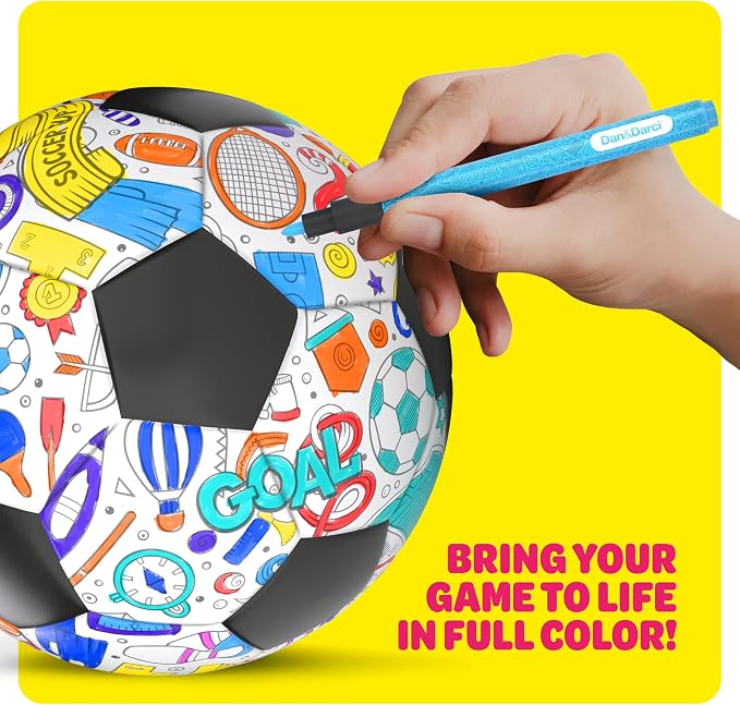 Soccer Ball Coloring Kit for Kids - Image 8