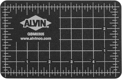 ALVIN GBM Self-Healing Cutting Mat 3.5 x 5 inch | Double-Sided Green/Black | - Image 2