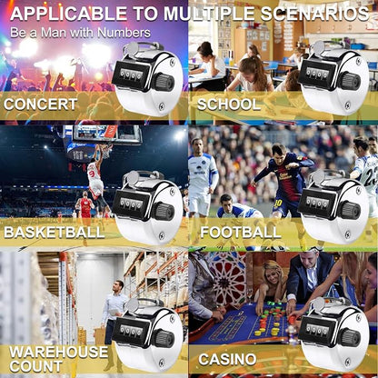 2PCS Premium One Hand Counter Clicker, Manual Mechanical People Counter Clicker - Image 7