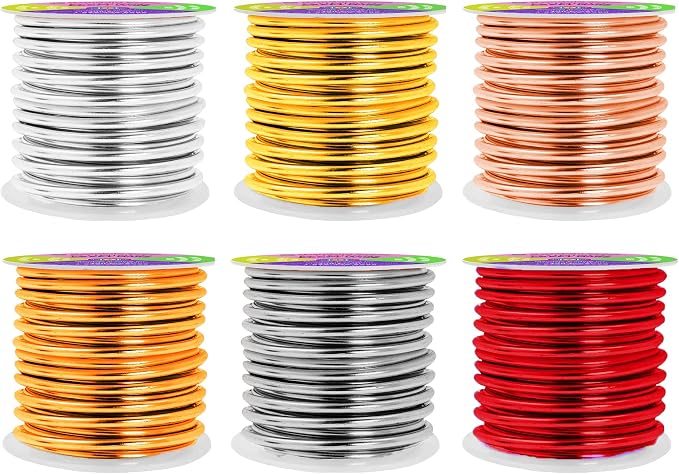 Mandala Crafts 8 Gauge Anodized Aluminum Craft Wire by MandalaCrafts
