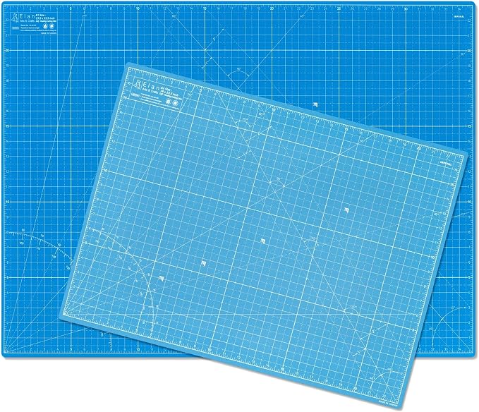 Elan Cutting Mat A1 Blue, Large Self Healing Cutting Mat 24 x 36 Inch, 5-Ply - Image 3