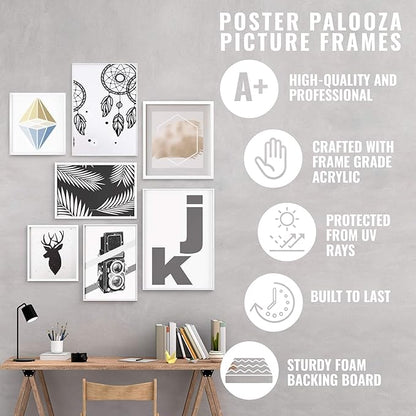 Pack of Ten 8.5x11 Mats Bevel Cut - Image 9