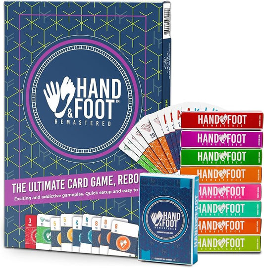 Hand & Foot Remastered 8 Player Edition – Card Game by HandFootRemastered