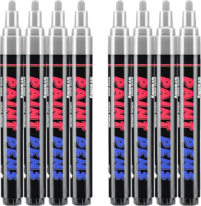 Silver Paint Pens Paint Markers by Craiiby