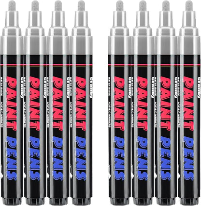 Silver Paint Pens Paint Markers by Craiiby