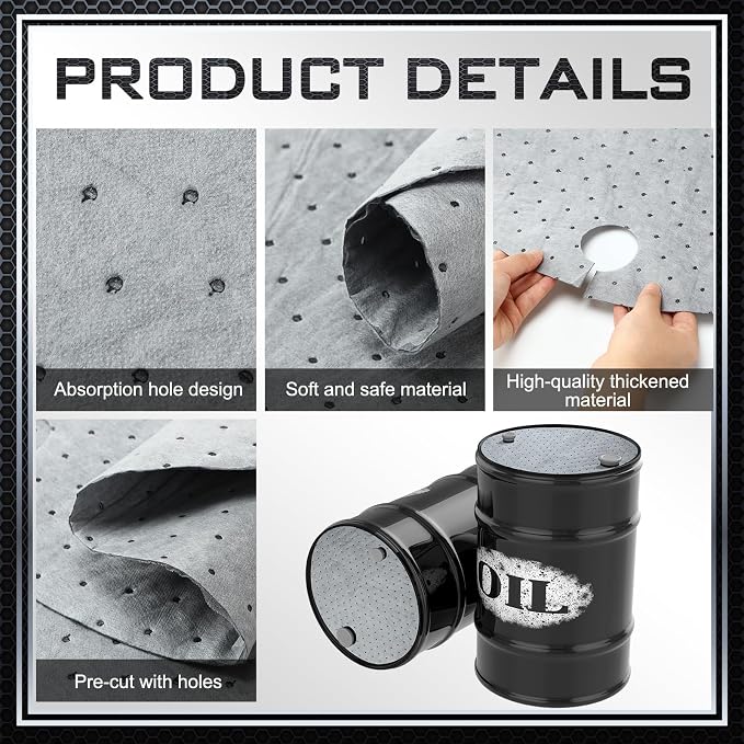 Frienda 25 Pcs Drum Top Absorbent Pads - Image 3