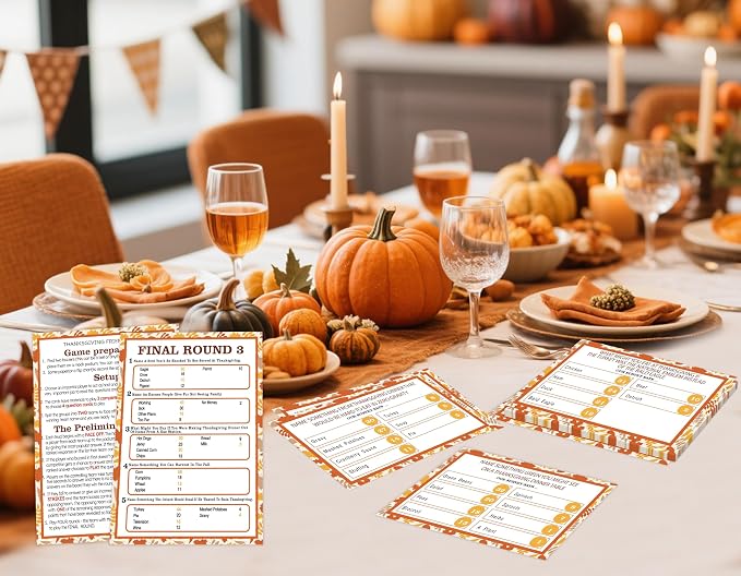 Thanksgiving Family Feud Game, Thanksgiving Party Games - Image 4