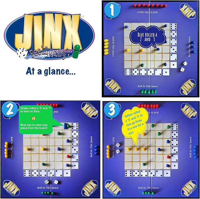 Jinx - Fast and Fun Board Game of Chance Where The Luck of The Roll Determines - Image 4