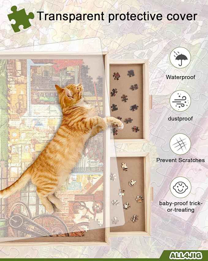 ALL4JIG 2000 Piece Rotating Puzzle Board - Image 7