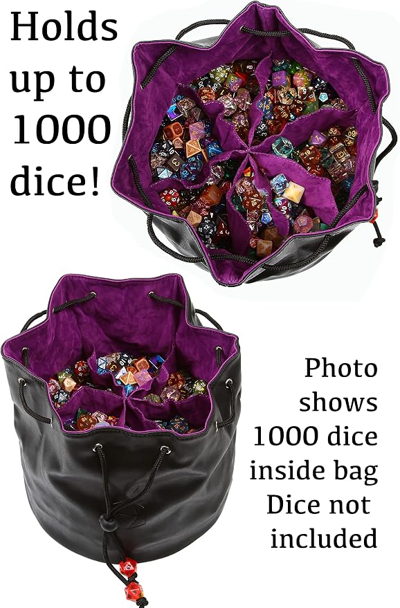 Forged Dice Co. Pouch of The Endless Hoard Dice Bag - Image 7