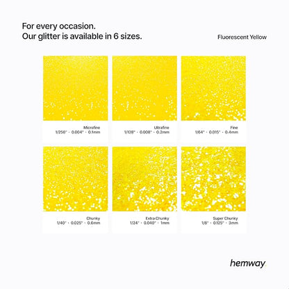 Hemway Polyurethane & Epoxy Resin Glitter 100g / 3.5oz Metallic Crystal Flake - Image 3