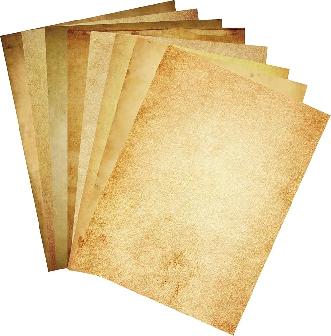 48 Sheets Vintage A4 Double-Sided Printing Paper by YOKSAS