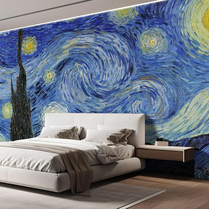 wall26 Wall Sticker/Wall Mural Starry Night by Vincent Van Gogh Dutch - Image 4