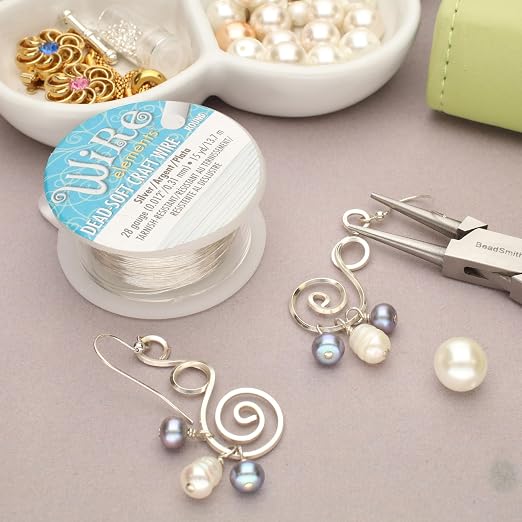 The Beadsmith Wire Elements Craft Wire – Tarnish Resistant, Soft Temper - Image 2