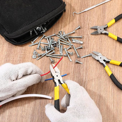Lasnten 15 Pcs 5" Wire Cutters Precision Cutting Pliers Side Diagonal Cutters - Image 7