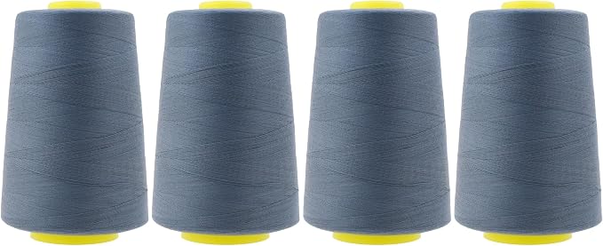 Mandala Crafts 4 Pack of Serger Threads Cones Spools by MandalaCrafts