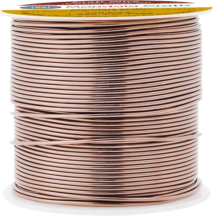 Mandala Crafts 18 Gauge Anodized Aluminum Craft Wire by MandalaCrafts