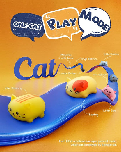 Ruko 1701 Musical Cats Piano Keyboards - Image 5