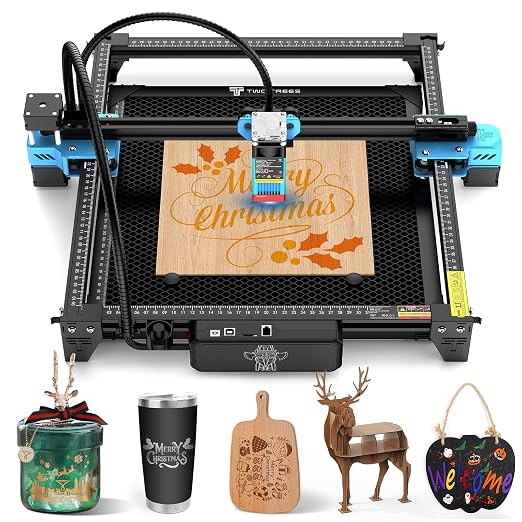 TTS-55 PRO 5500mW Laser Engraver Machine Laser Cutter Laser Cutting Engraving by Usongshine