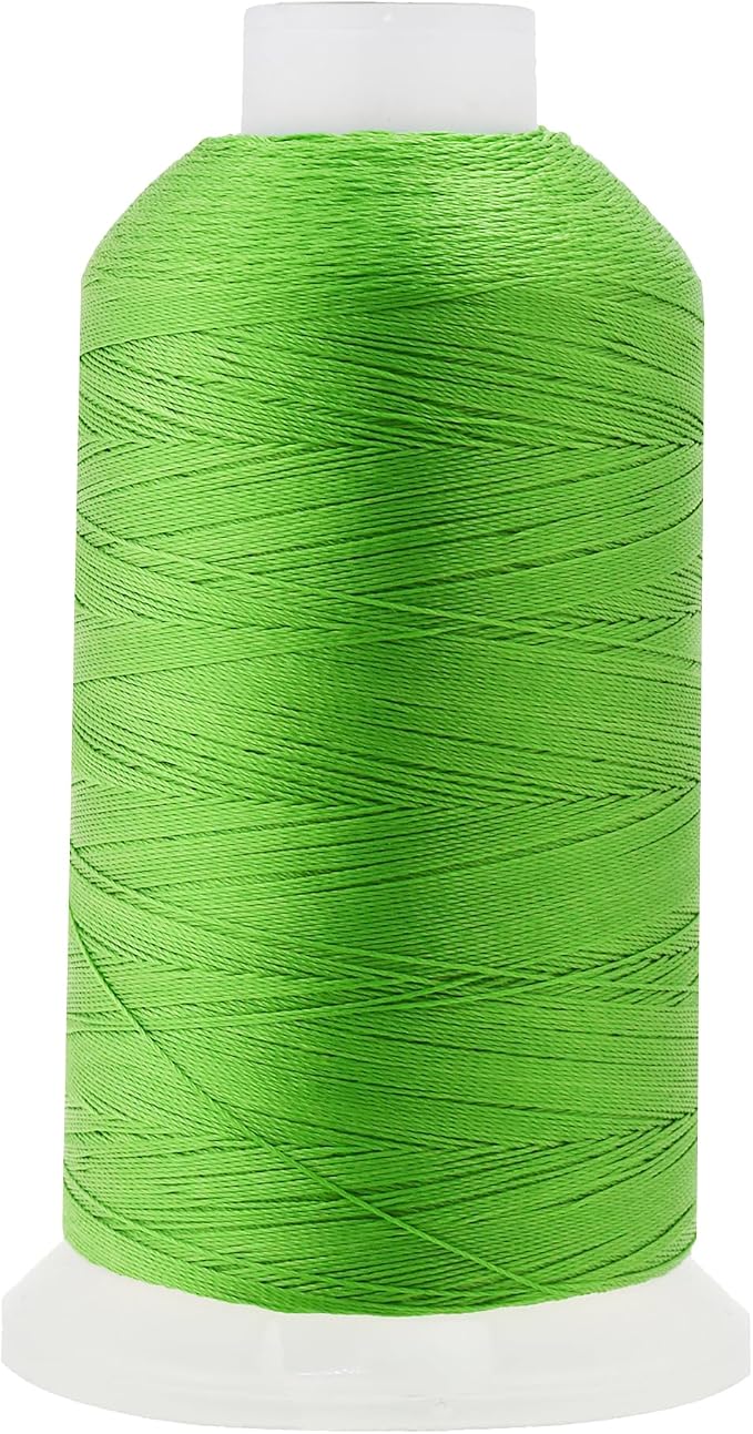 Mandala Crafts Apple Green Heavy Duty Thread -1500 Yds Tex 90 Thread by MandalaCrafts