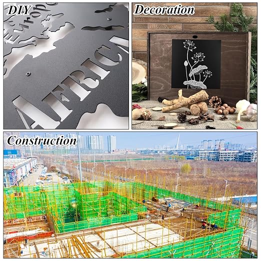 4PCS 12 x 12 x 1/32 Inch Anodized Aluminum Sheet, 0.8MM Thin Metal Plates - Image 7