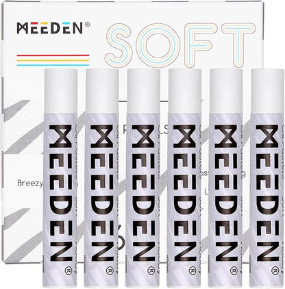 MEEDEN Soft White Oil Pastels: 6 Pcs Oil Pastels by MEEDEN