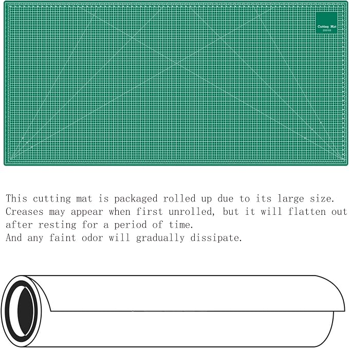 Headley Tools 39.4'' X 78.7'' Thickened Self Healing Cutting Mat, Rotary - Image 4