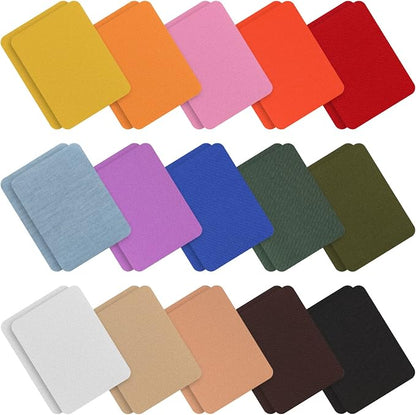30 Pieces Iron on Patches for Clothing Repair Fabric Patches Iron on for Denim by Tatuo