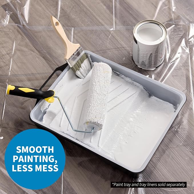 Precision Defined Paint Trays, Paint Roller Trays Liner, Plastic Paint Pan - Image 7