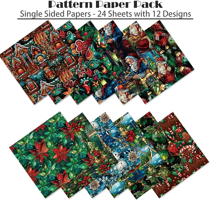 YASMEN 6"x6" Scrapbook Paper Pad - Image 3