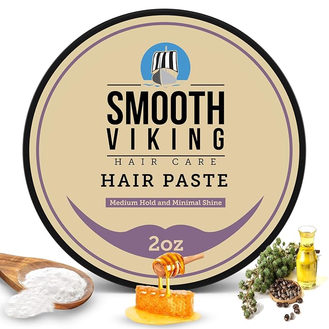 Smooth Viking Hair Paste for Men by SmoothVikingHairBeardCare