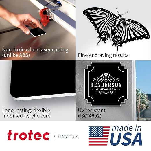 Trotec TroLase | 12"x12"x1/16", Guillotine | Made in USA - Image 3