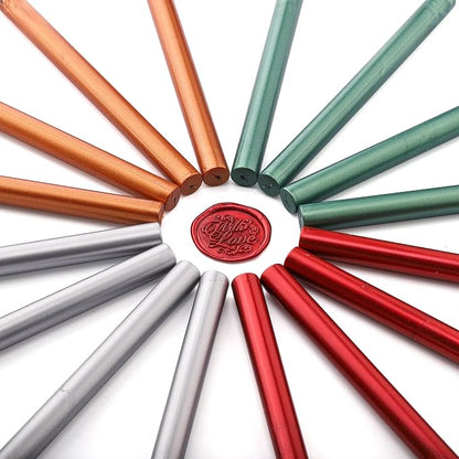 Yoption 16 Pack Christmas Glue Gun Sealing Wax Sticks - Image 2