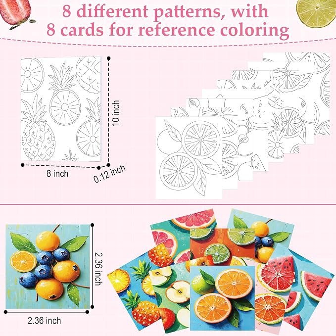 Cholemy 36 Pcs Paint and Sip Kit - Image 4