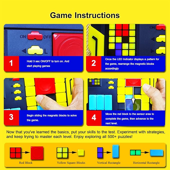Super Slide Puzzle: Over 500 High-Level IQ Challenges, Exciting Educational - Image 3