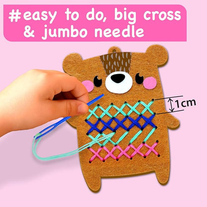 EZCRA Beginner Needlepoint Cross Stitch Kit - Image 4