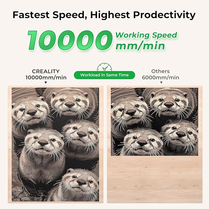 Creality Falcon 5W Laser Engraver Machine, 72w High Precision 0.06mm Laser - Image 3
