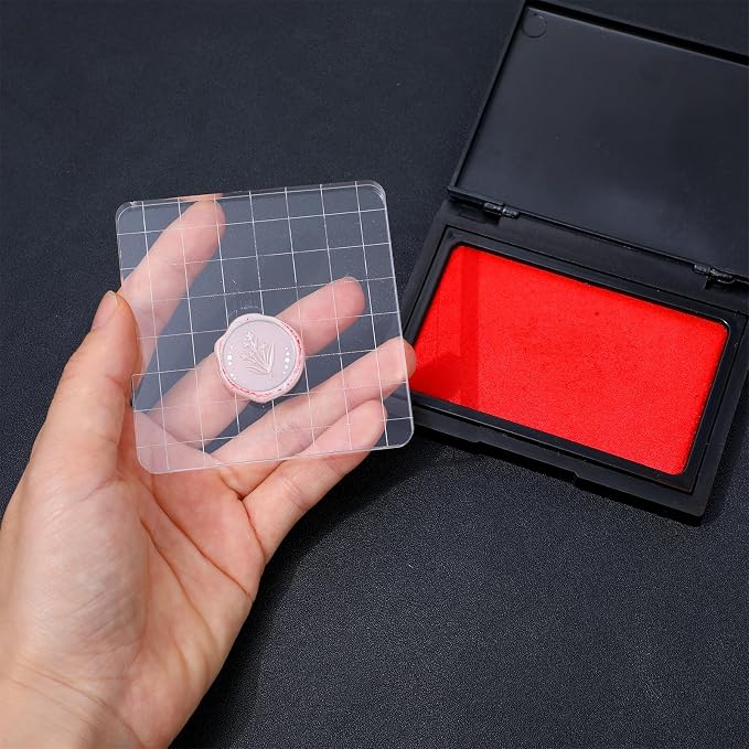 5pcs Acrylic Stamp Block, Acrylic Blocks - Image 6
