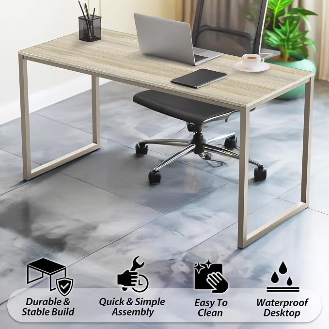 SHW Mission 40-Inch Home Office Computer Desk - Image 4