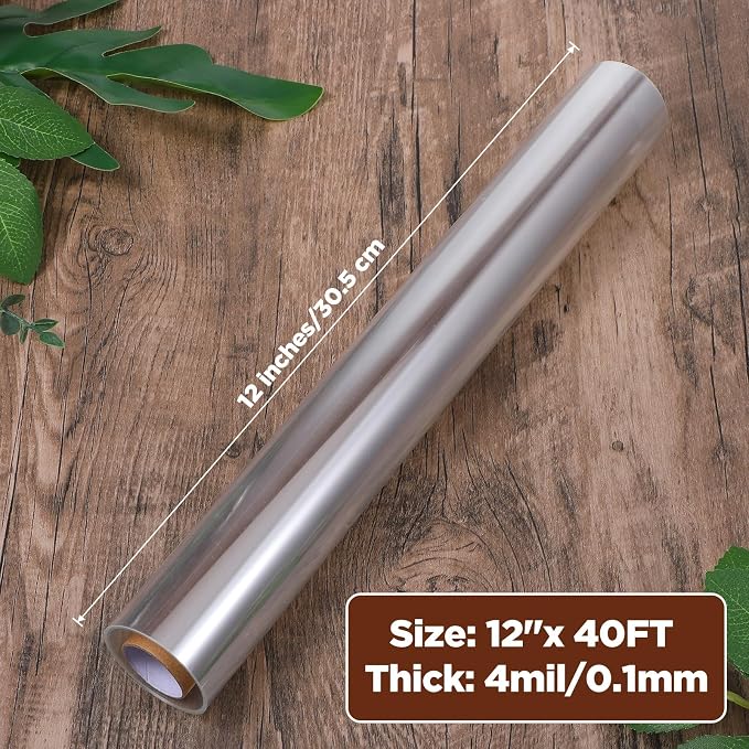 4 Mil 12inchs x 40ft Rolls Blank Stencil Sheets, Reusable Craft Projects - Image 2