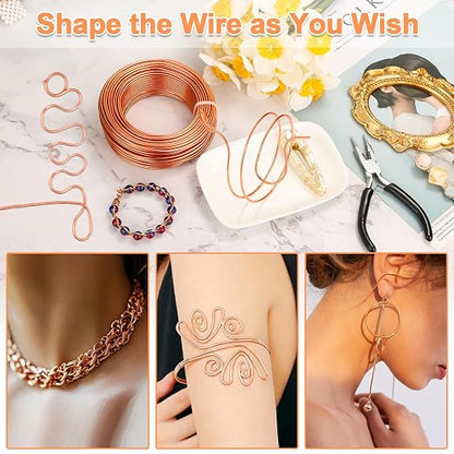Aluminum Craft Wire for Jewelry Making, 12 Gauge Armature Bendable Craft - Image 5