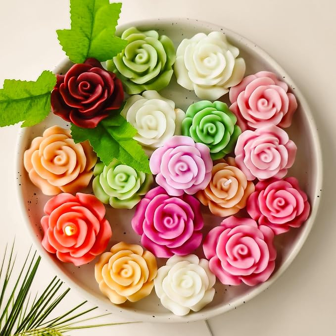 2 Pack Flower Soap & Candle Mold - Image 6