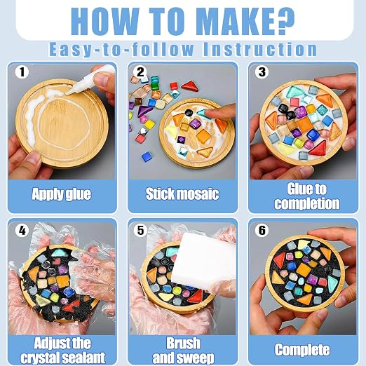 Mosaic Crystal Grout, Mosaics Tile Tools, Mosaic Tile Accessories – Essential - Image 4
