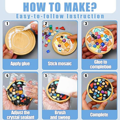 Mosaic Crystal Grout, Mosaics Tile Tools, Mosaic Tile Accessories – Essential - Image 4